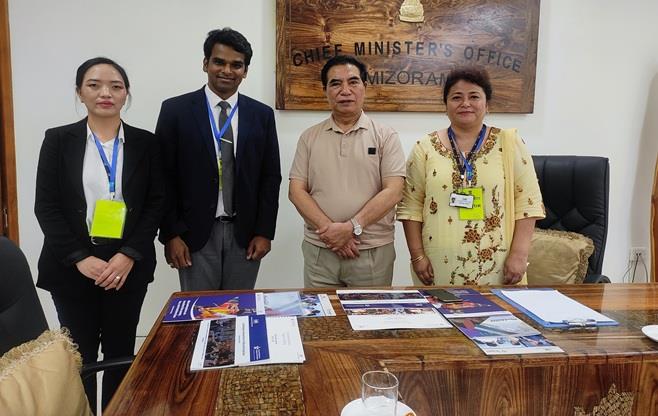 Meeting with Government of Mizoram